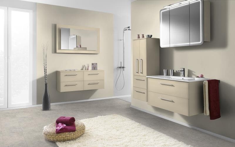 Economique Matt Vanilla Bathroom